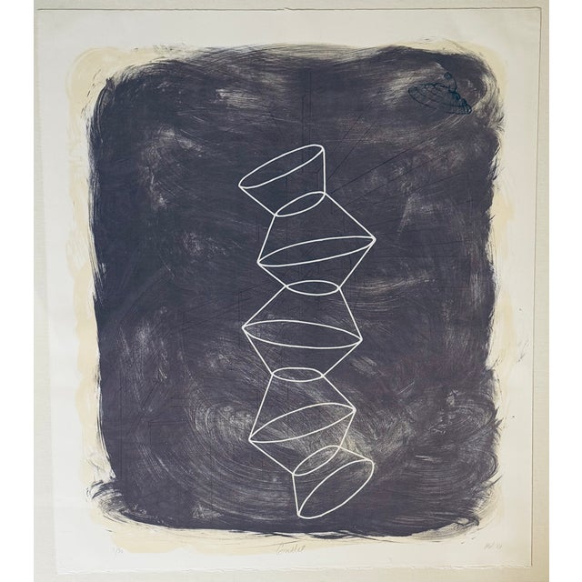 A limited edition lithograph numbered 7/30. Signed in pencil lower right Mark Lere ‘86 and entitled “Gullet”. Los Angeles...