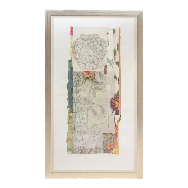 1990s Pamela Moore Mixed Media Artwork - Set of 2 For Sale