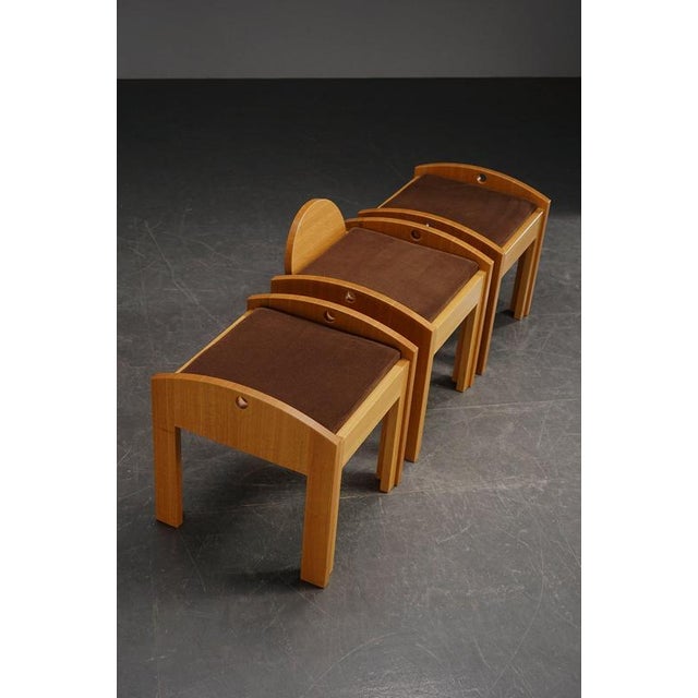 Architectural Stool, Netherlands, 1970s For Sale - Image 11 of 18