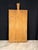 French rectangular bread board or charcuterie board, handcrafted from solid hardwood pine with a shaped handle and a warm,...