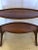 Traditional Vintage Directoire Fruitwood 3 Tier Side Table With Octagonal Top For Sale - Image 3 of 13