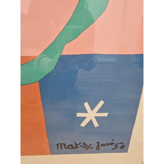 Henri Matisse, Creole Dancer, 1984, Lithograph on Paper, Framed For Sale - Image 3 of 9