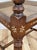 Antique English Anglo - Indian Carved & Inlaid Caned Seat Desk Armchair For Sale - Image 17 of 18