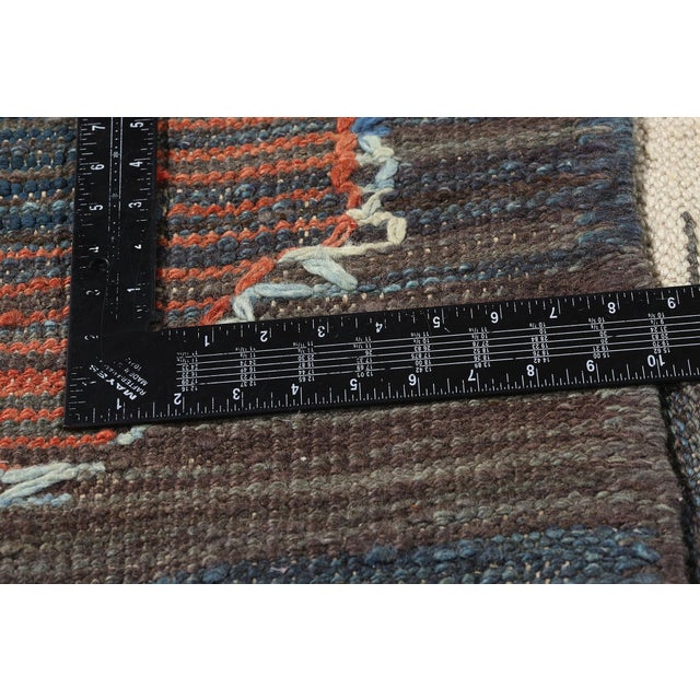 Vintage Turkish Tribal Kilim Rug - 10'02 X 14'02 For Sale In Dallas - Image 6 of 9