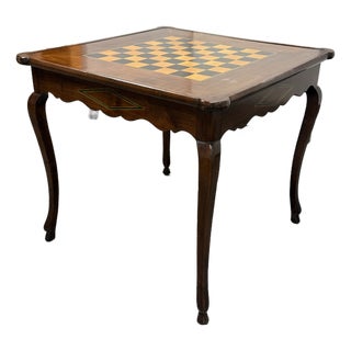 Mid-Century Italian Sorrento Reversible Game Table For Sale