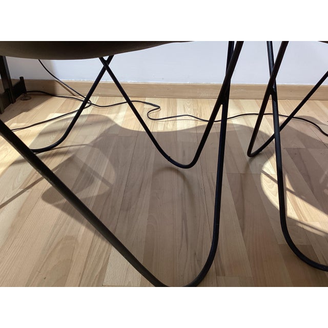 Butterfly Tripolina Chairs in Full Grain Leather, 2000s, Set of 2 For Sale - Image 10 of 18