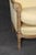 1960s Vintage French Louis XVI Style Carved Gilt Settee C. 1960's For Sale - Image 5 of 12