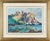 Medieval Castle on a Cliff by the Sea on North Coast of Ireland by Irish Artist 1994 Circa For Sale