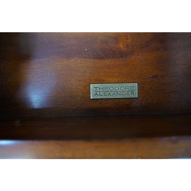 Brown Theodore Alexander Celebrity Cheval Mirror For Sale - Image 8 of 10
