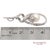 18k (750) White Gold Natural Diamond and White Pearl Pendant Necklace For Sale - Image 12 of 12