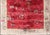 Textile Antique Art Deco Rug in Rich Red Field With Light Grey and Floral Accents For Sale - Image 7 of 14