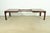 Henredon Mid-Century Hollywood Regency Chinoiserie Oak Extension Dining Table, Newly Refinished For Sale In South Bend - Image 6 of 16