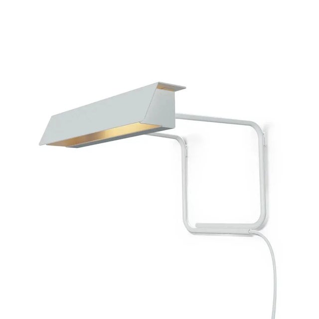 Not Yet Made - Made To Order 5980 White Wall Lamp from Disderot For Sale - Image 5 of 11