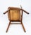 Danish Dining Room Chair in Teak and Light Fabric, 1960s For Sale - Image 6 of 8