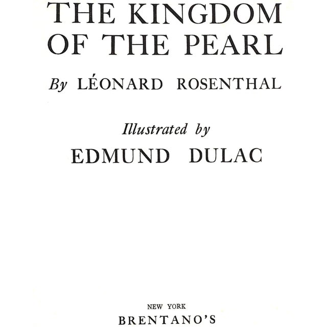 Traditional "The Kingdom of the Pearl" 1925 Rosenthal, Leonard For Sale - Image 3 of 12