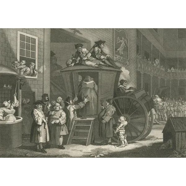 Early 19th Century Thomas Cook, Urban Turmoil and Rural Life: A Dual Perspective, 1800, Print For Sale - Image 5 of 7