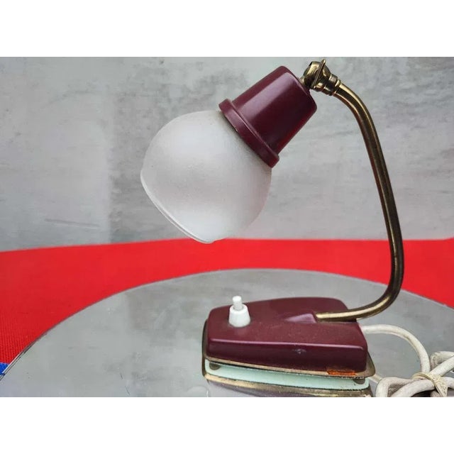 Gold Vintage Desk Lamp For Sale - Image 8 of 8