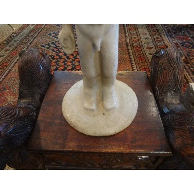 Mid-Century Modern Sculpture in the Manner of Amedeo Modigliani For Sale - Image 10 of 13