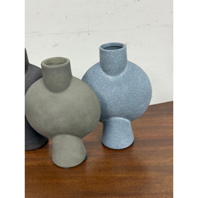 Mid-Century Modern 101 Copenhagen Sphere Bubl Mini Vases, Set of Three For Sale - Image 3 of 12