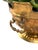 Indian Large Solid Brass 12" Planter or Cachepot With Ring Handles Made by Mottahedeh For Sale - Image 3 of 7
