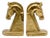 Vintage Trojan Brass Horse Head Bookends, 1960s, Set of 2 For Sale
