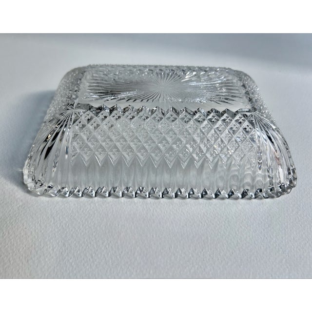 1920's Davidsons Glass Co. Somerset Pattern Glass Dish For Sale - Image 16 of 18