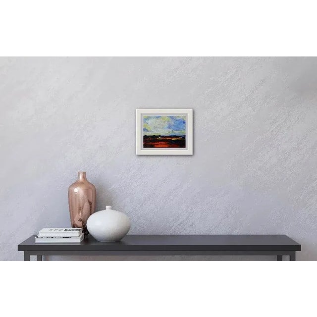 Abstract Sunset Modern Contemporary Acrylic Painting For Sale - Image 4 of 12