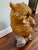 Vintage 1980s Ceramic Pottery Large Owl Statue Decor For Sale - Image 4 of 7