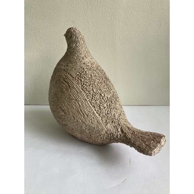 Ceramic Vintage Austin Productions Ceramic Quail Sculpture, Marked and Dated 1981 For Sale - Image 7 of 11