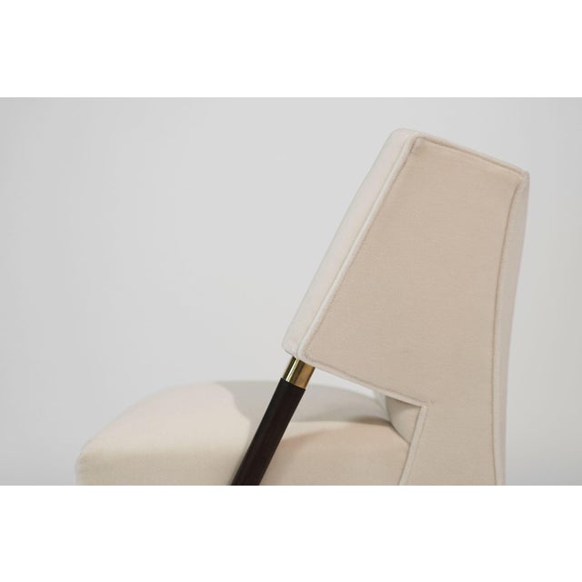 Set of Lounge Chairs by Karpen of California in Mohair, Circa 1950s For Sale - Image 9 of 11