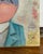 “Mr Rabbit,” an original 2018 figurative painting by contemporary artist Jacqueline Myers-Cho. A stylized rabbit figure in...