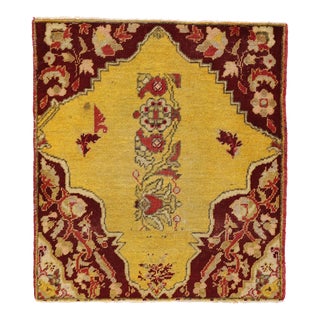 Vintage Turkish Yastik Rug - 02'00 X 02'02 For Sale