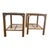 Vintage Rattan Side Tables For Sale - Image 4 of 9