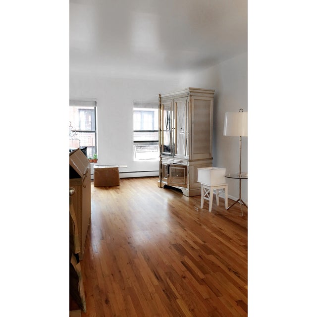 Amelie Mirrored Armoire Chairish