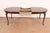 Thomasville Queen Anne Mahogany Extension Dining Table, Newly Refinished For Sale In South Bend - Image 6 of 16