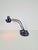 Rare articulated desk lamp "ledu" sweden type 3842, architect lamp, 60s mid century black articulated desk lamp table lamp...