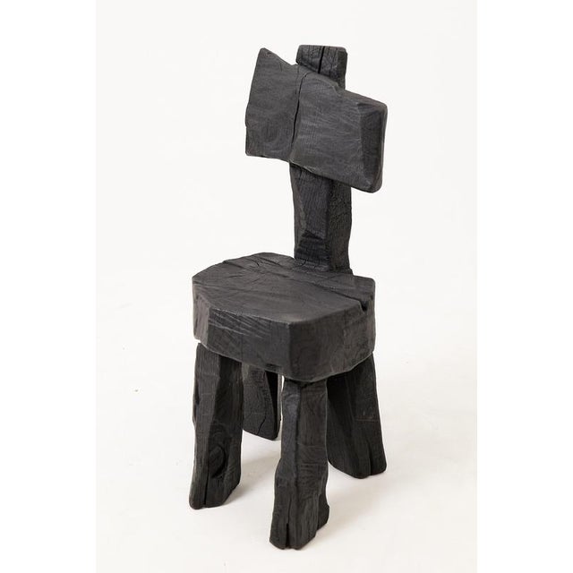 Contemporary Brutalist Sculptural Chair by Logniture For Sale - Image 3 of 16