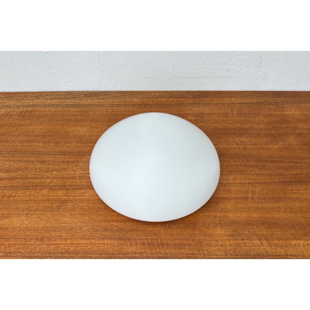 Mid-Century Modern Minimalist Ceiling or Wall Lamp by Wilhelm Wagenfeld for Lindner, Germany, 1950s For Sale - Image 17 of 18