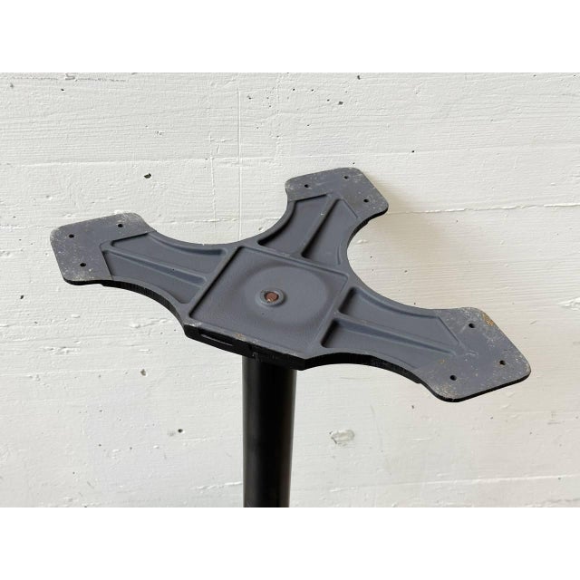 Vintage Cast Iron Table Legs from Trewa, Switzerland, 1970s, Set of 2 For Sale - Image 10 of 16