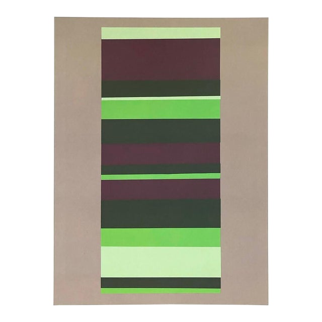 2009 Josef Albers the Interaction of Color Plate Xviii-8 For Sale