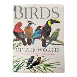 1961 Vintage "Birds of the World" Hardcover Ornithology Book For Sale