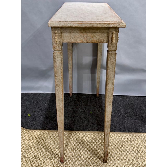 Pair of Swedish Gustavian Style Painted Console Tables, Circa 1880 For Sale - Image 17 of 18