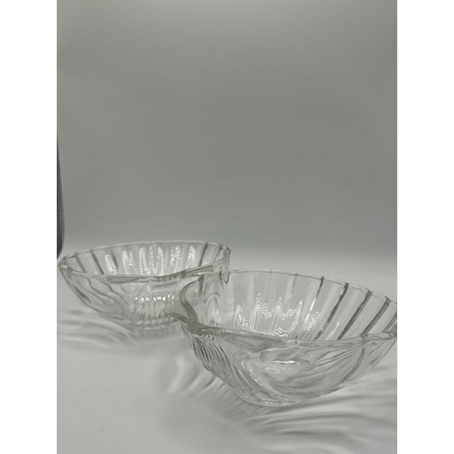 Mid-Century Modern Modernist Seashell Shaped Bowl, Trinket - Pair For Sale - Image 3 of 11