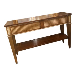 Vintage De Bournais French Console Table For Sale