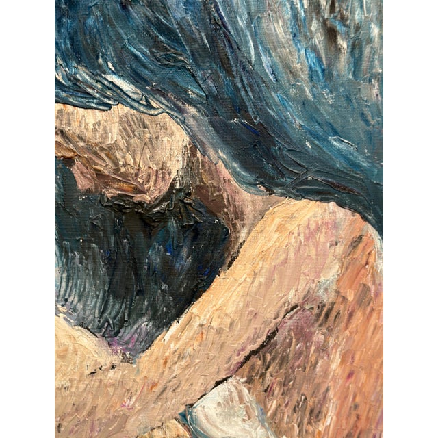 Ebbe Höglund, Ballet Dancer, Break, Oil Painting on Canvas, Framed For Sale - Image 7 of 18