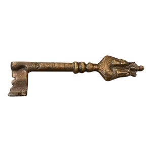 Brass Mythological Art Key