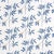 Sample - Schumacher Lilla Embroidery Fabric, Blue For Sale
