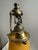 Muller Frères French Art Deco Brass Desk Lamp with Glass Shade from Muller Frères Lunéville, 1920s For Sale - Image 4 of 12