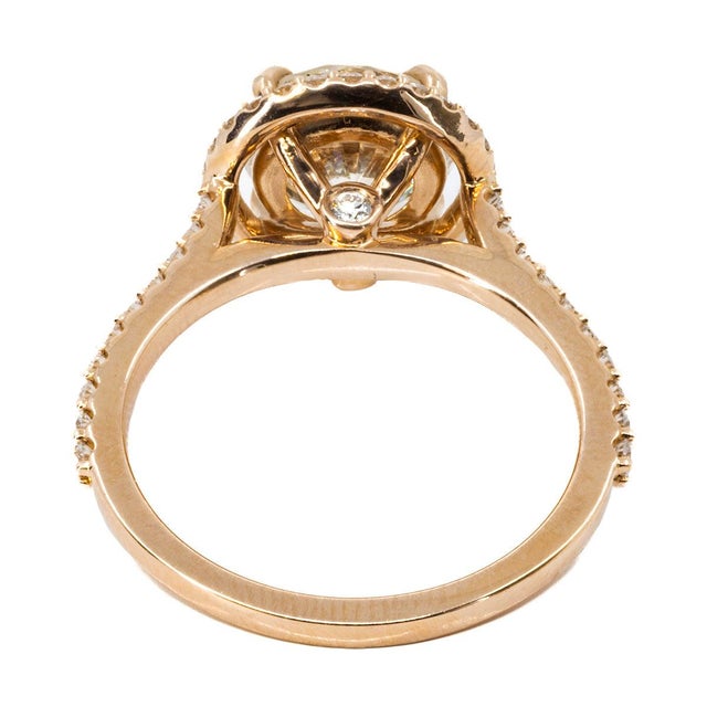 Contemporary Late 20th Century 2.80 OP VS1 RB GIA Ring, Size 7 For Sale - Image 3 of 4