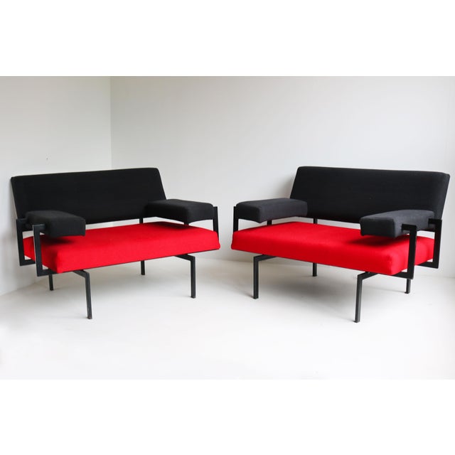U+N Series Lounge Chairs Japanese Series by Cees Braakman for Pastoe, 1950, Set of 2 For Sale - Image 13 of 18